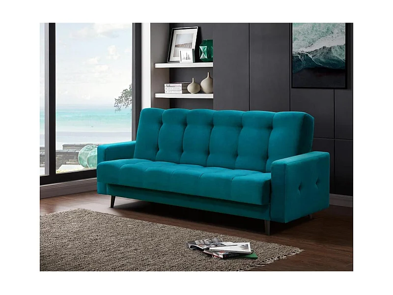 3-SITZER Schlafsofa Nancy Bis türkis