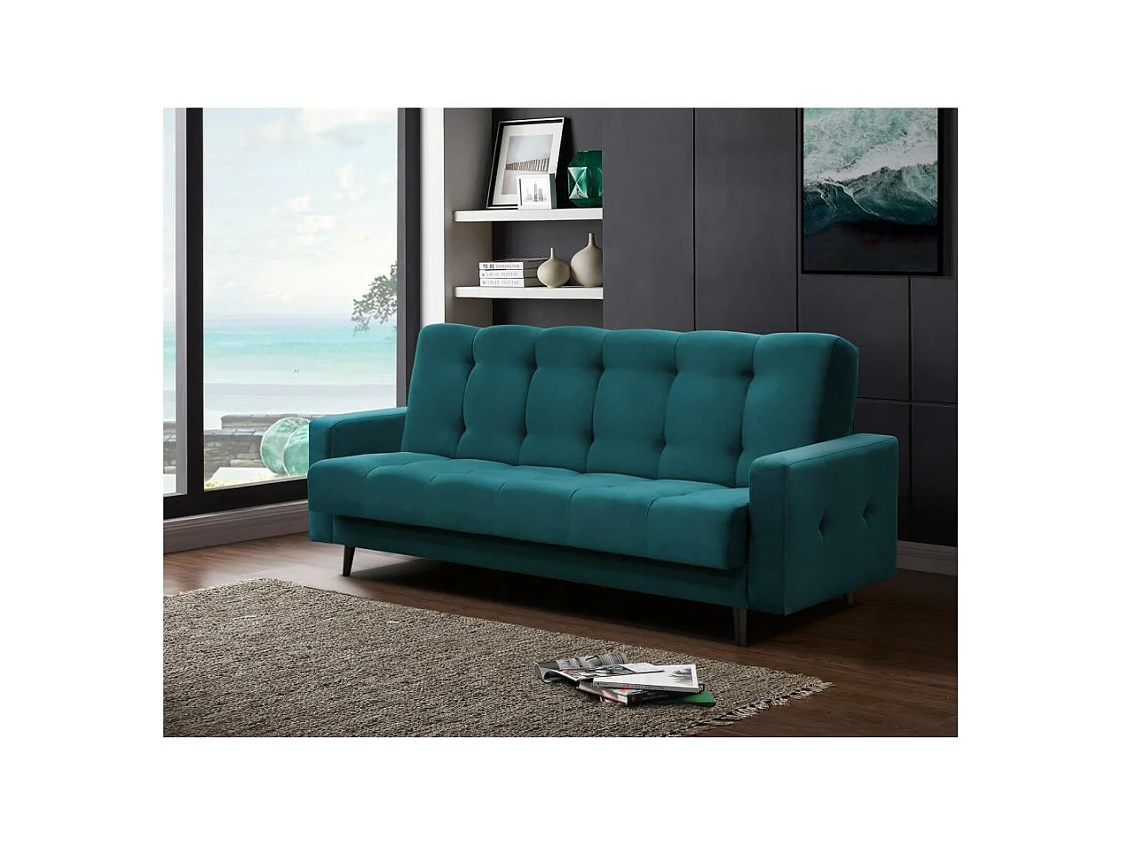3-SITZER Schlafsofa Nancy Bis hellblau