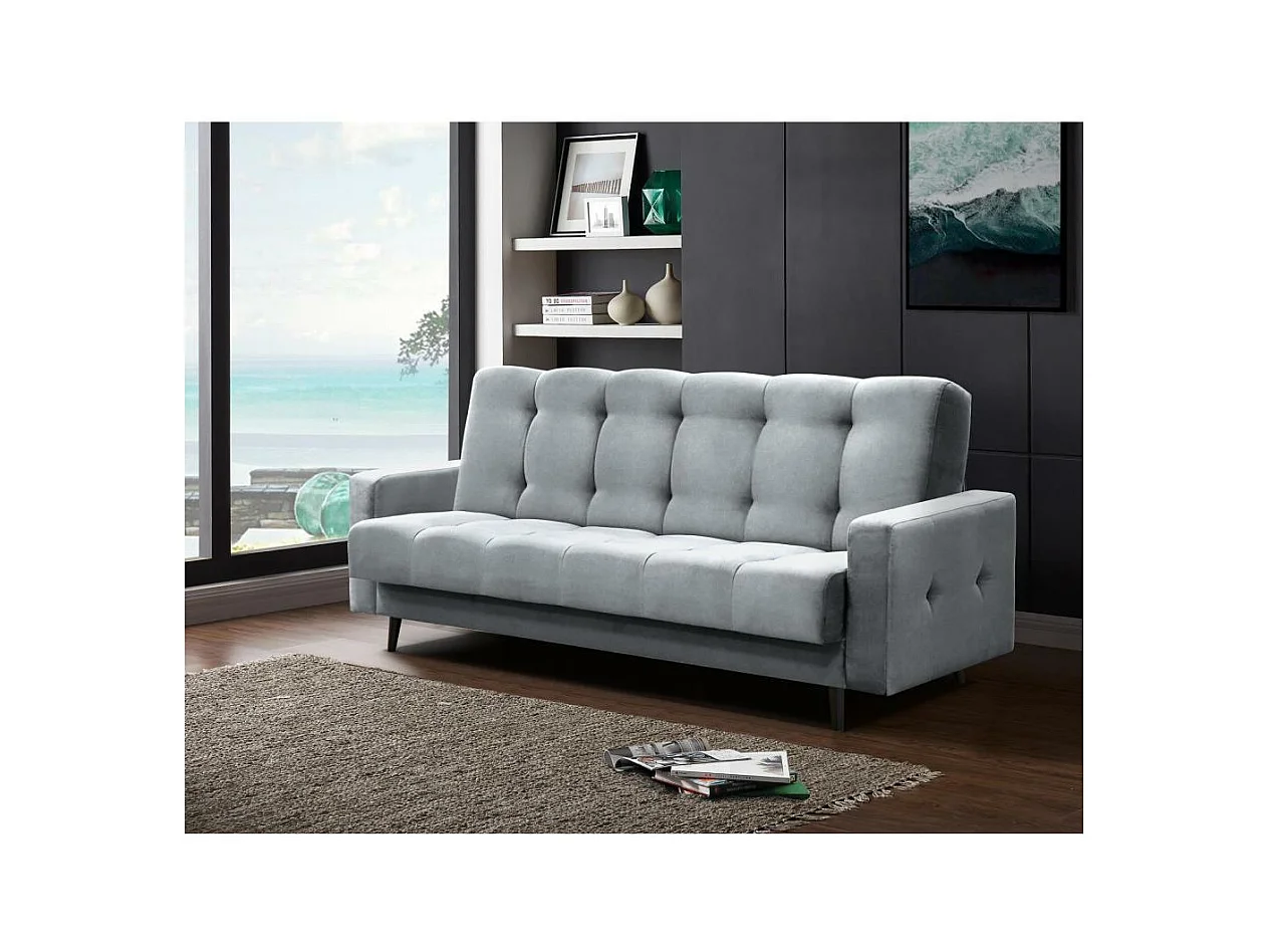3-SITZER Schlafsofa Nancy Bis hellgrau