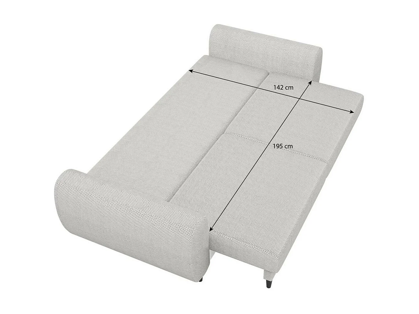 3-SITZER SCHLAFSOFA Cortez dunkelblau