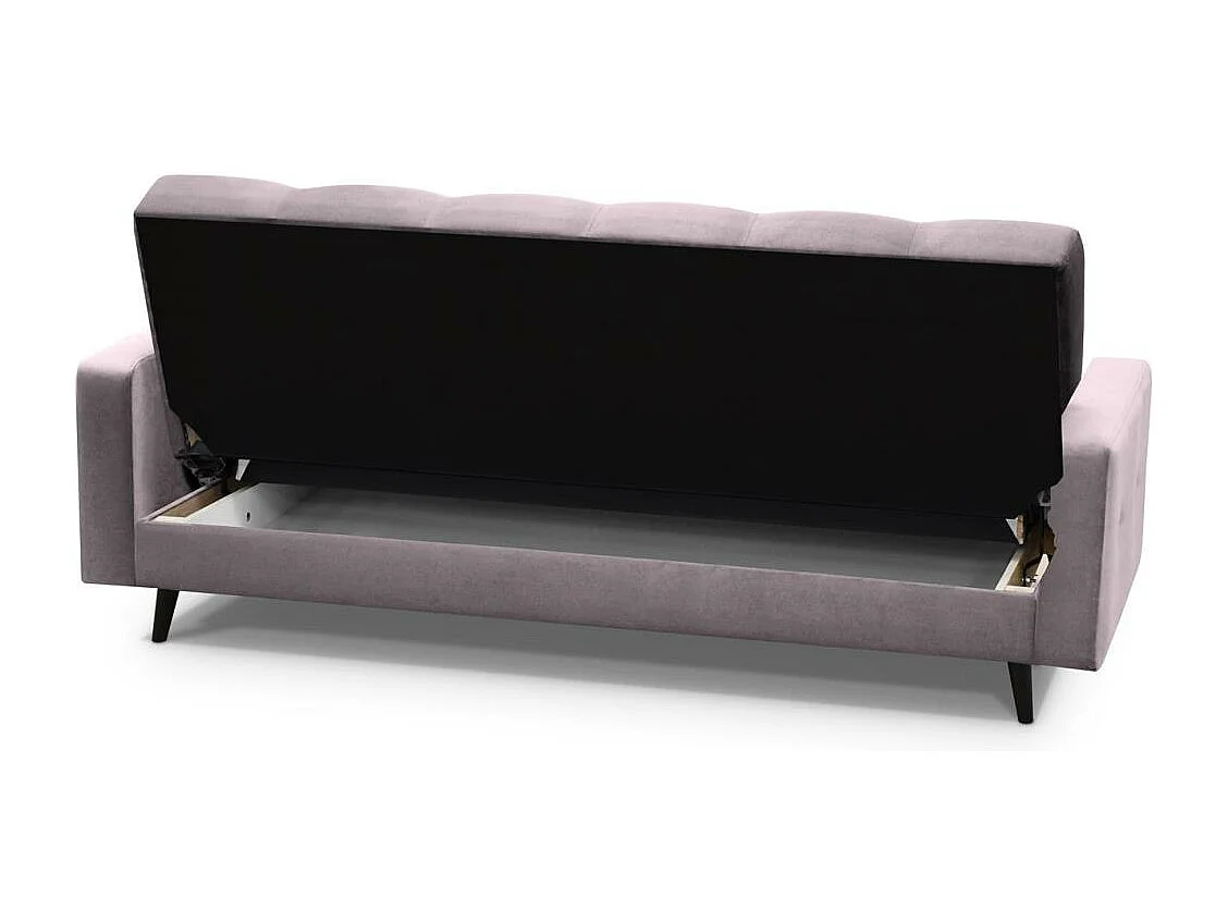 3-SITZER Schlafsofa Nancy Bis rosa