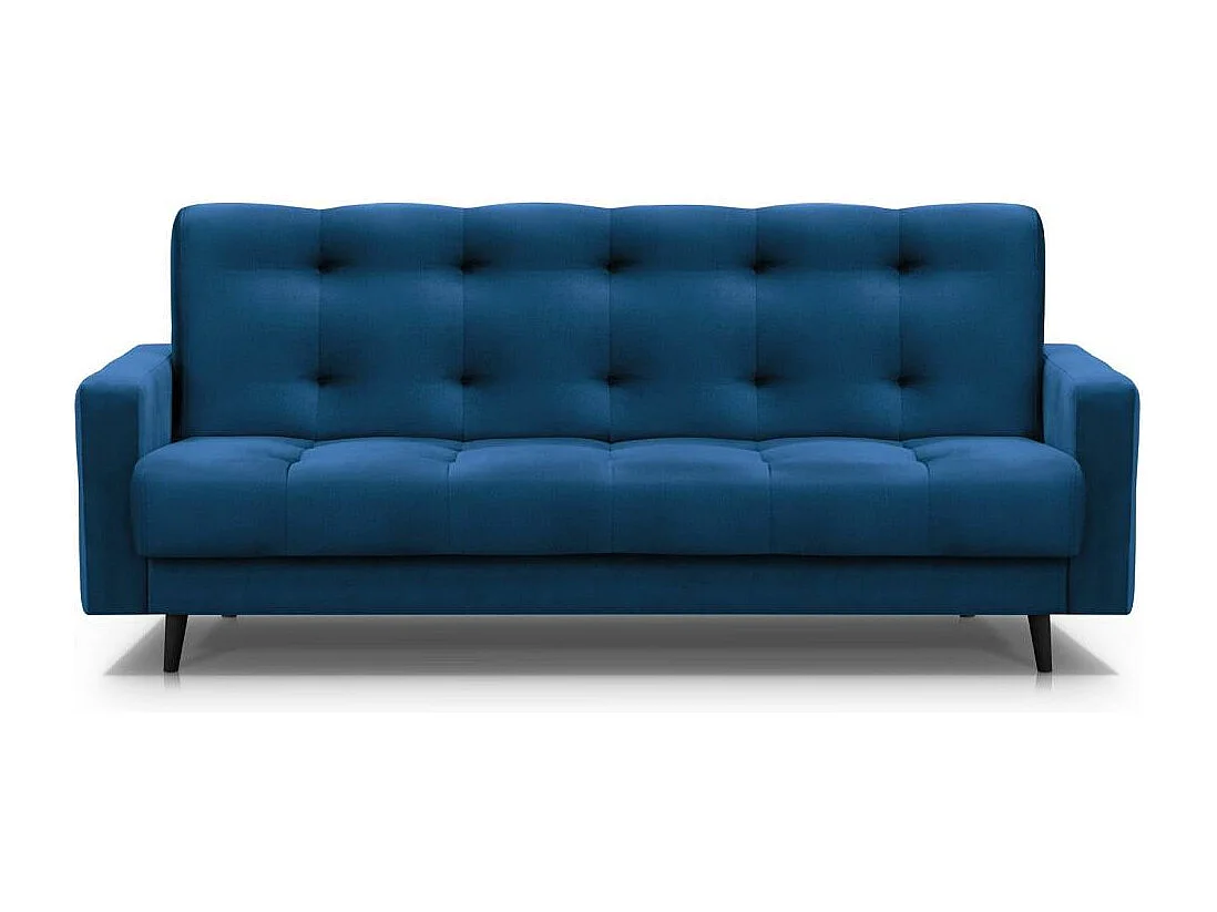 3-zits slaapbank Nancy tot donkerblauw