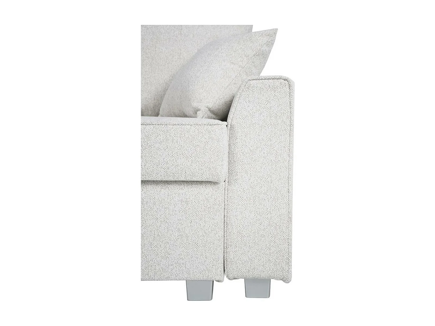 HOEKBANK Teramo lichtbeige