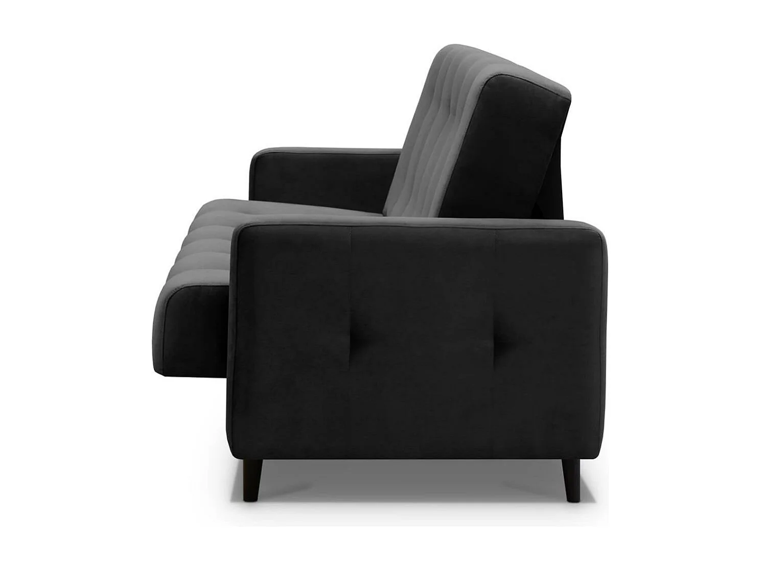 3-SITZER Schlafsofa Nancy Bis schwarz