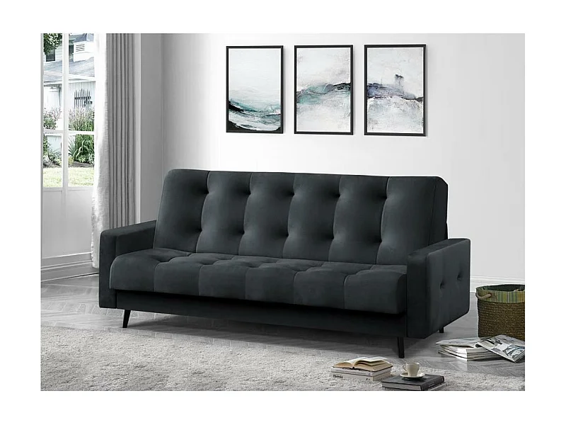3-SITZER Schlafsofa Nancy Bis dunkelgrau