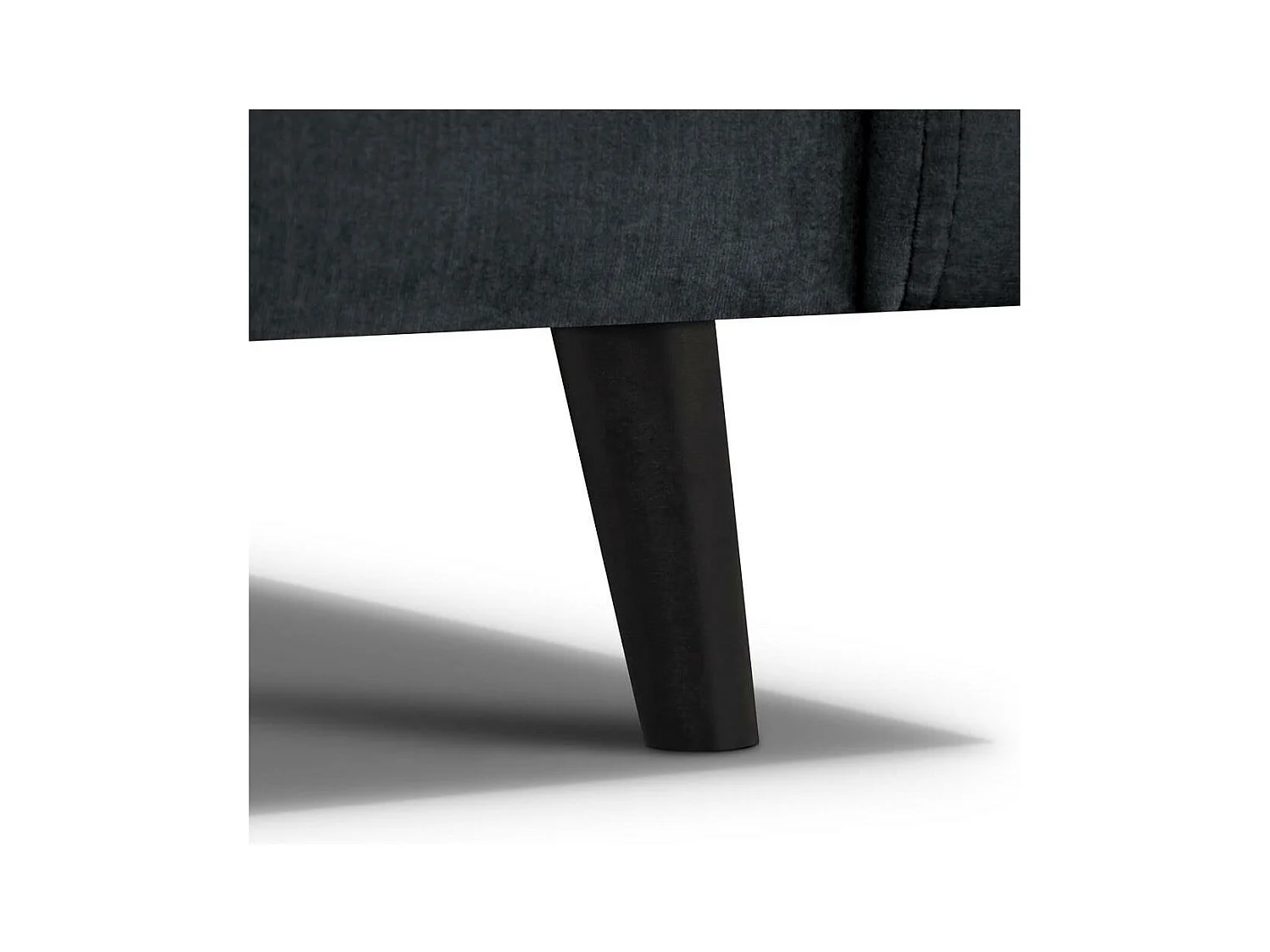 Canapé-lit 3 places Nancy Bis gris foncé