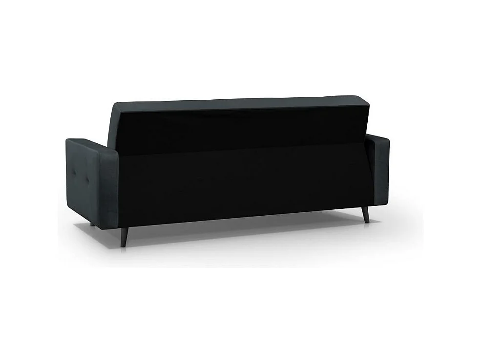 Canapé-lit 3 places Nancy Bis gris foncé