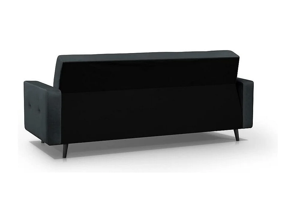 Canapé-lit 3 places Nancy Bis gris foncé