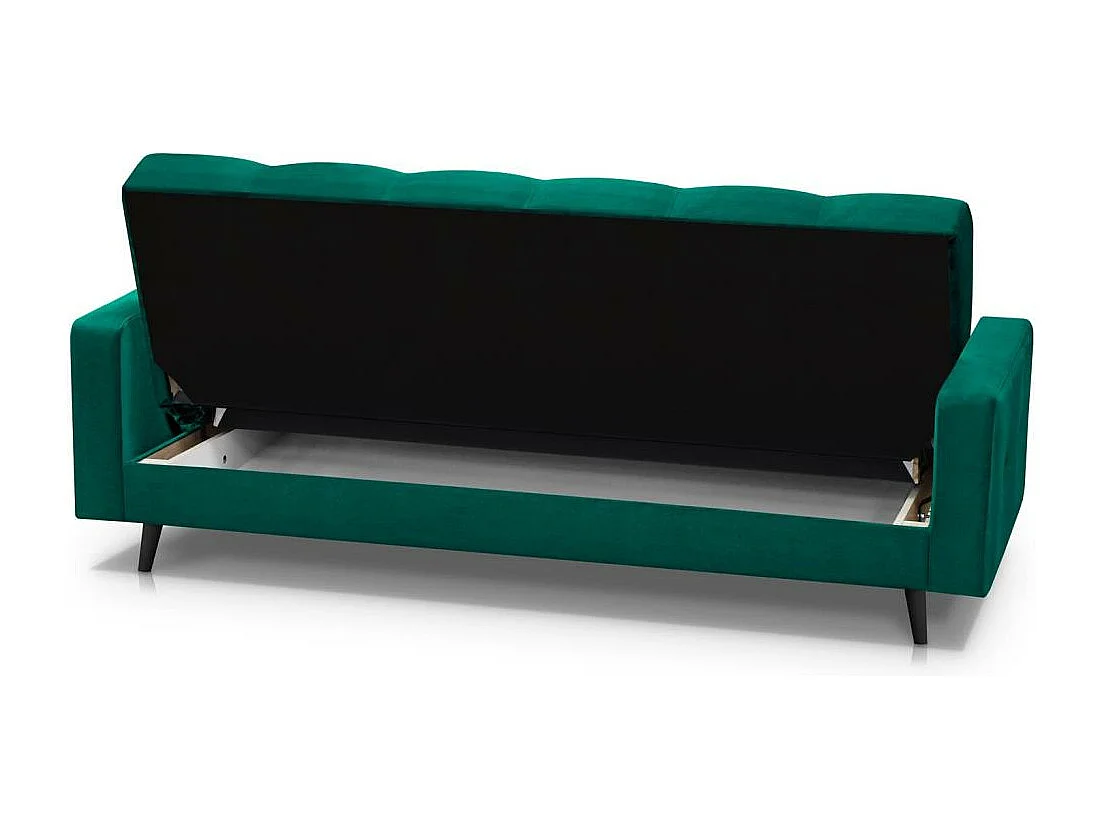 3-zits slaapbank Nancy Bis groen