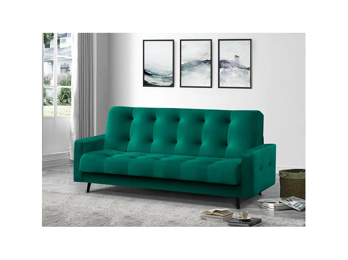3-SITZER Schlafsofa Nancy Bis grün