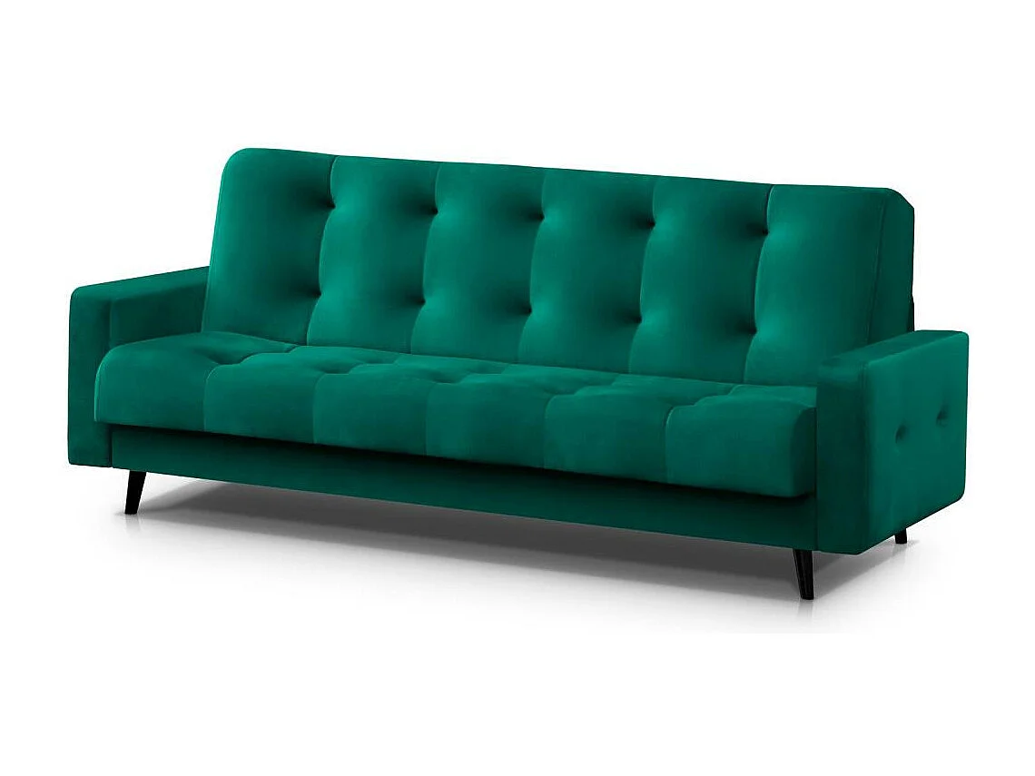 Canapé-lit 3 places Nancy Bis vert