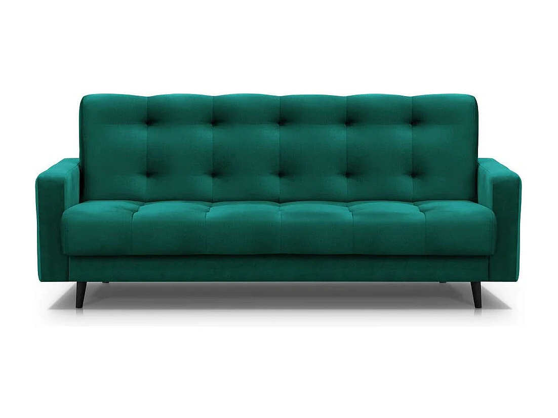 Canapé-lit 3 places Nancy Bis vert