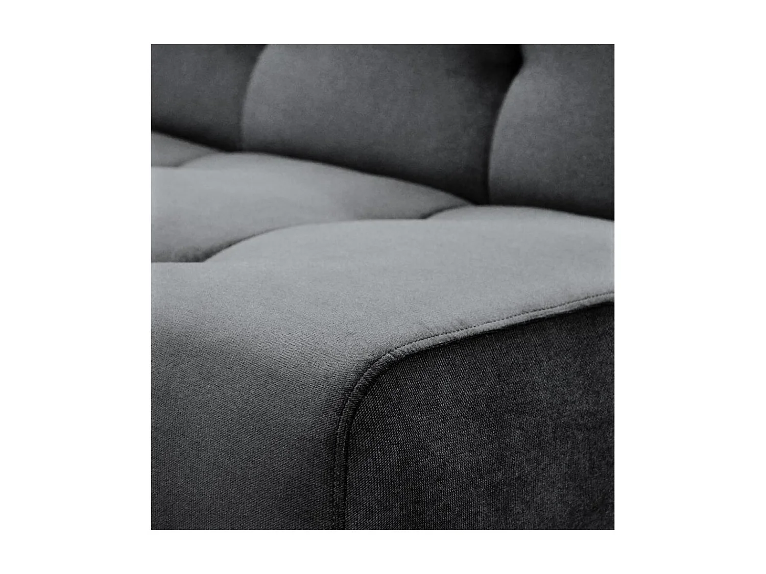 Canapé-lit 3 places Nancy Bis gris