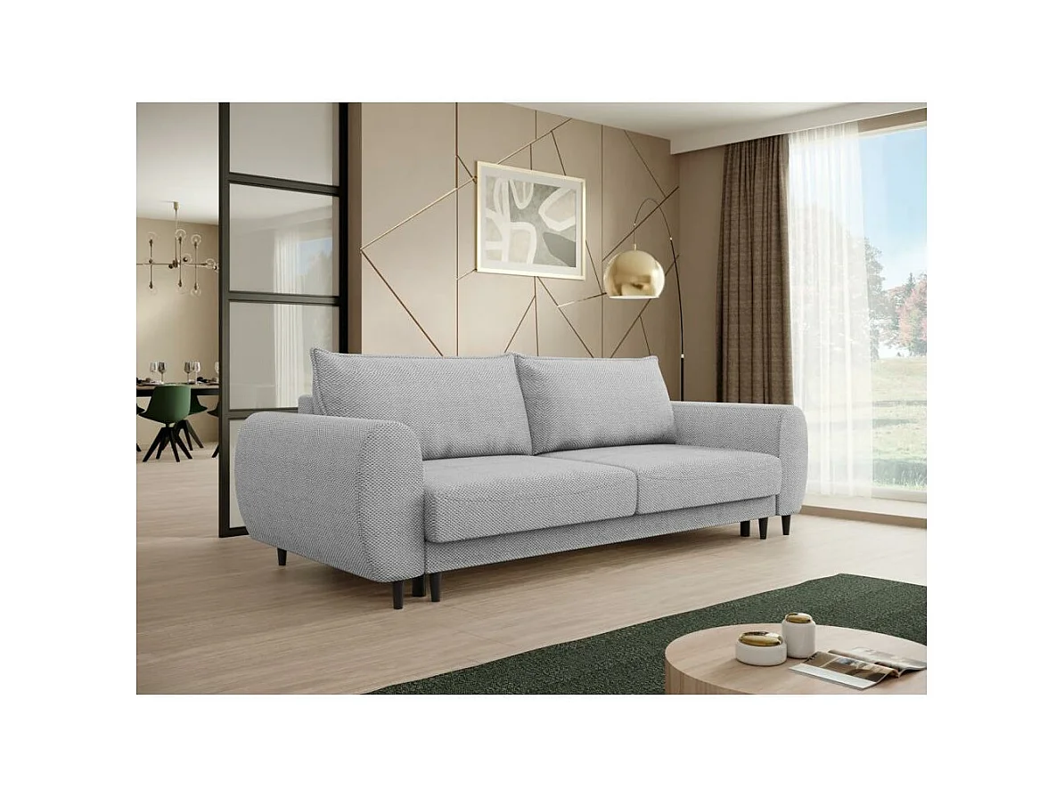 3-SITZER SCHLAFSOFA Cortez hellgrau