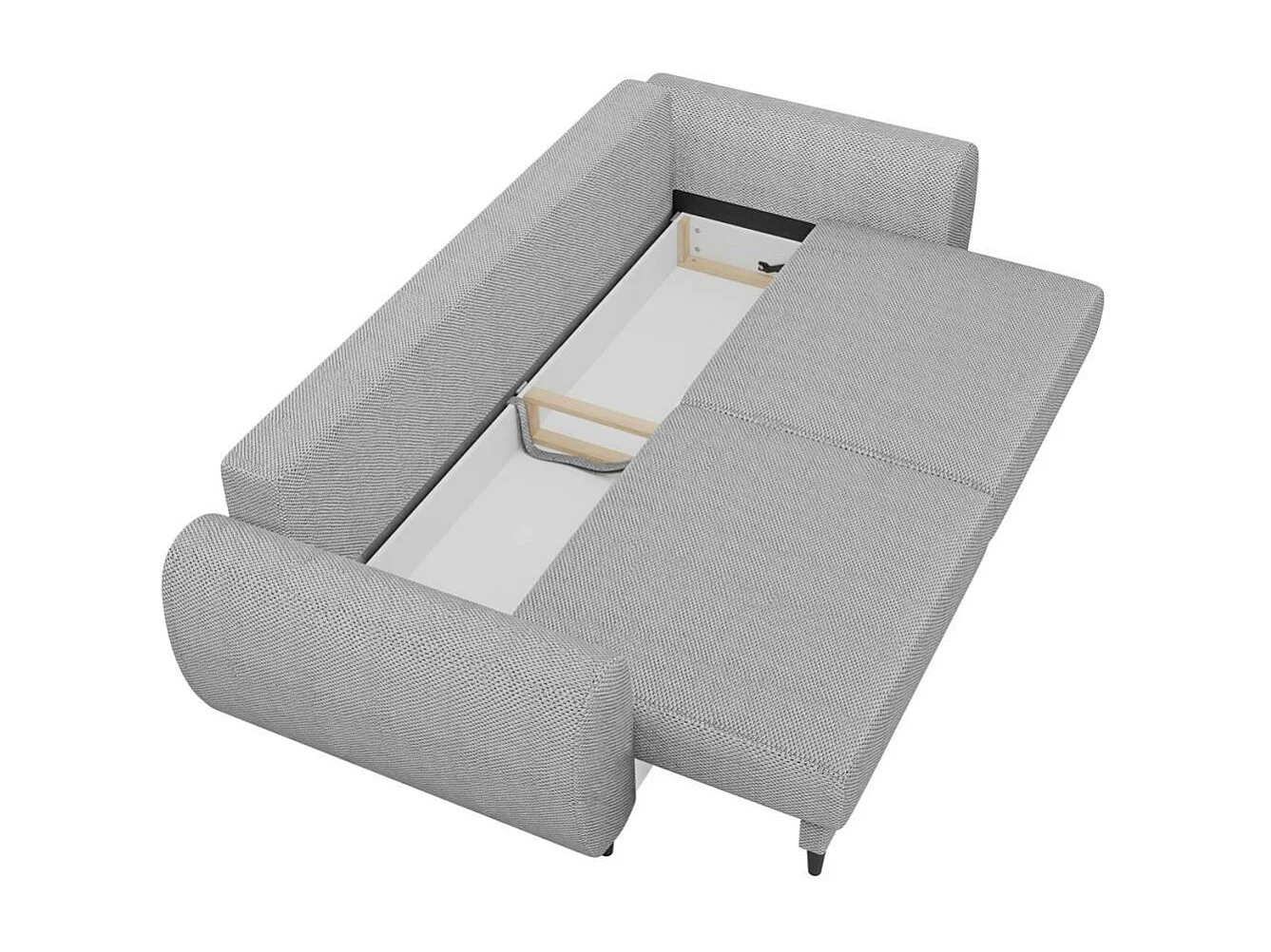 3-SITZER SCHLAFSOFA Cortez hellgrau