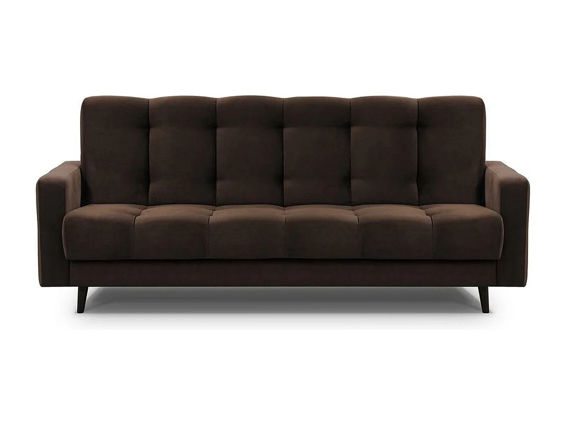 3-SITZER Schlafsofa Nancy Bis braun