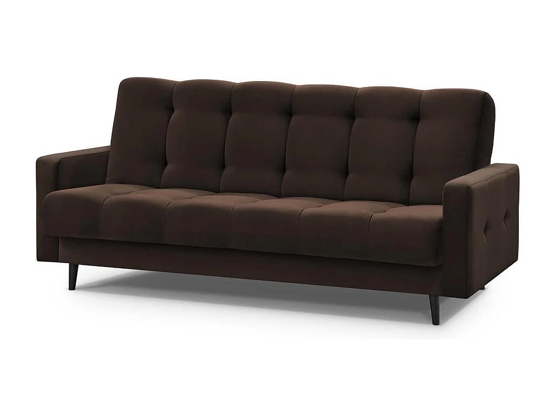 3-SITZER Schlafsofa Nancy Bis braun