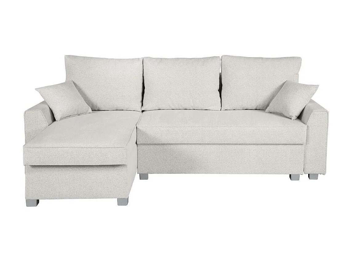 Canapé-lit ECKSCHLAFSOFA Teramo beige