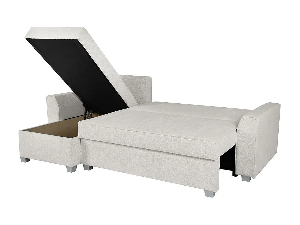 Canapé-lit ECKSCHLAFSOFA Teramo beige