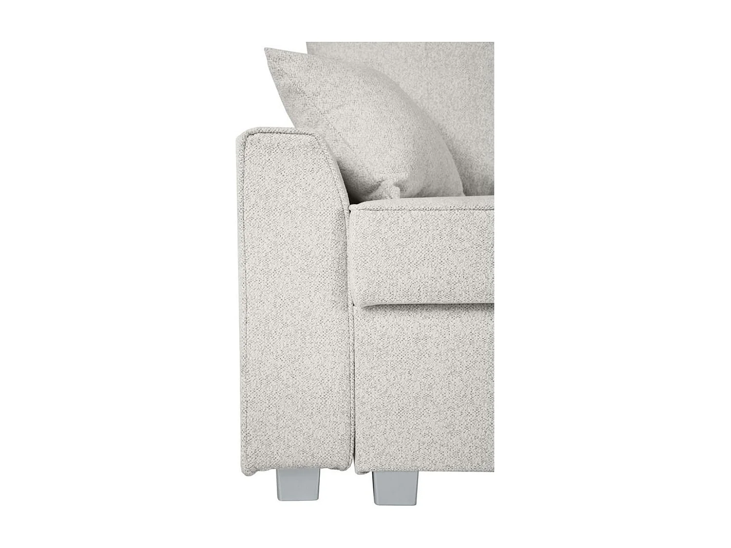 Canapé-lit ECKSCHLAFSOFA Teramo beige