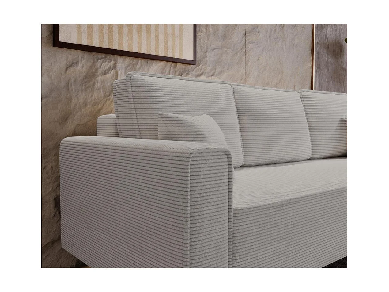 3-SITZER SOFA Monte mit Schlaffunktion cappuccino