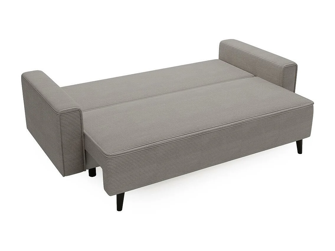 3-SITZER SOFA Monte mit Schlaffunktion cappuccino