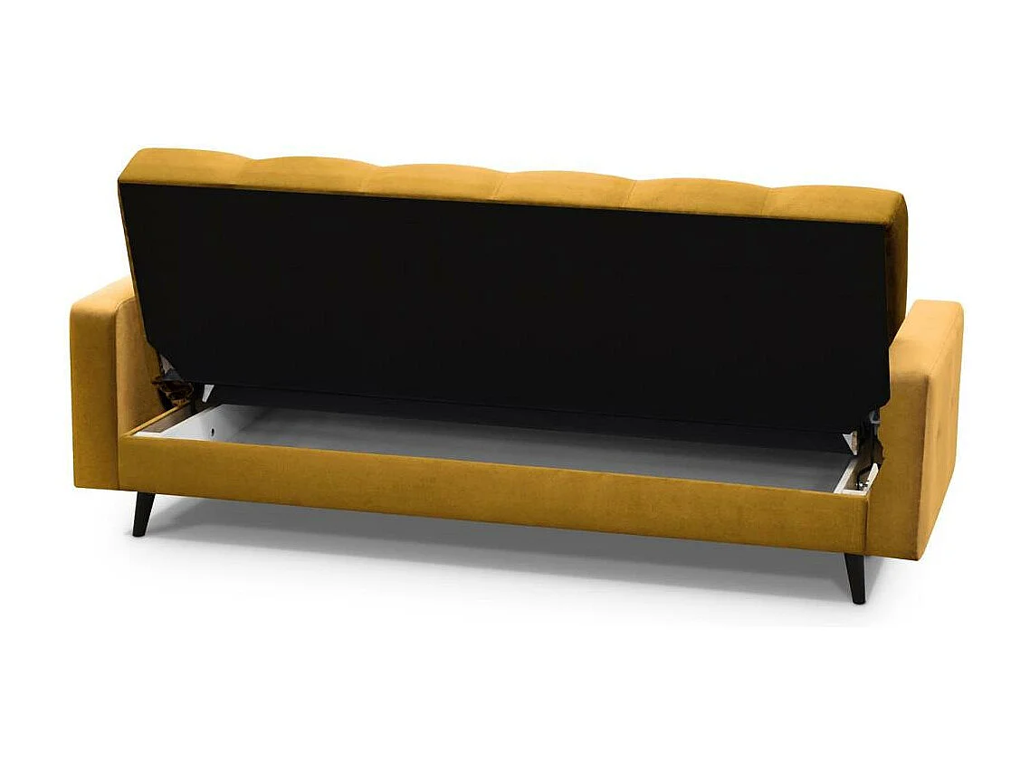 3-SITZER Schlafsofa Nancy Bis gelb