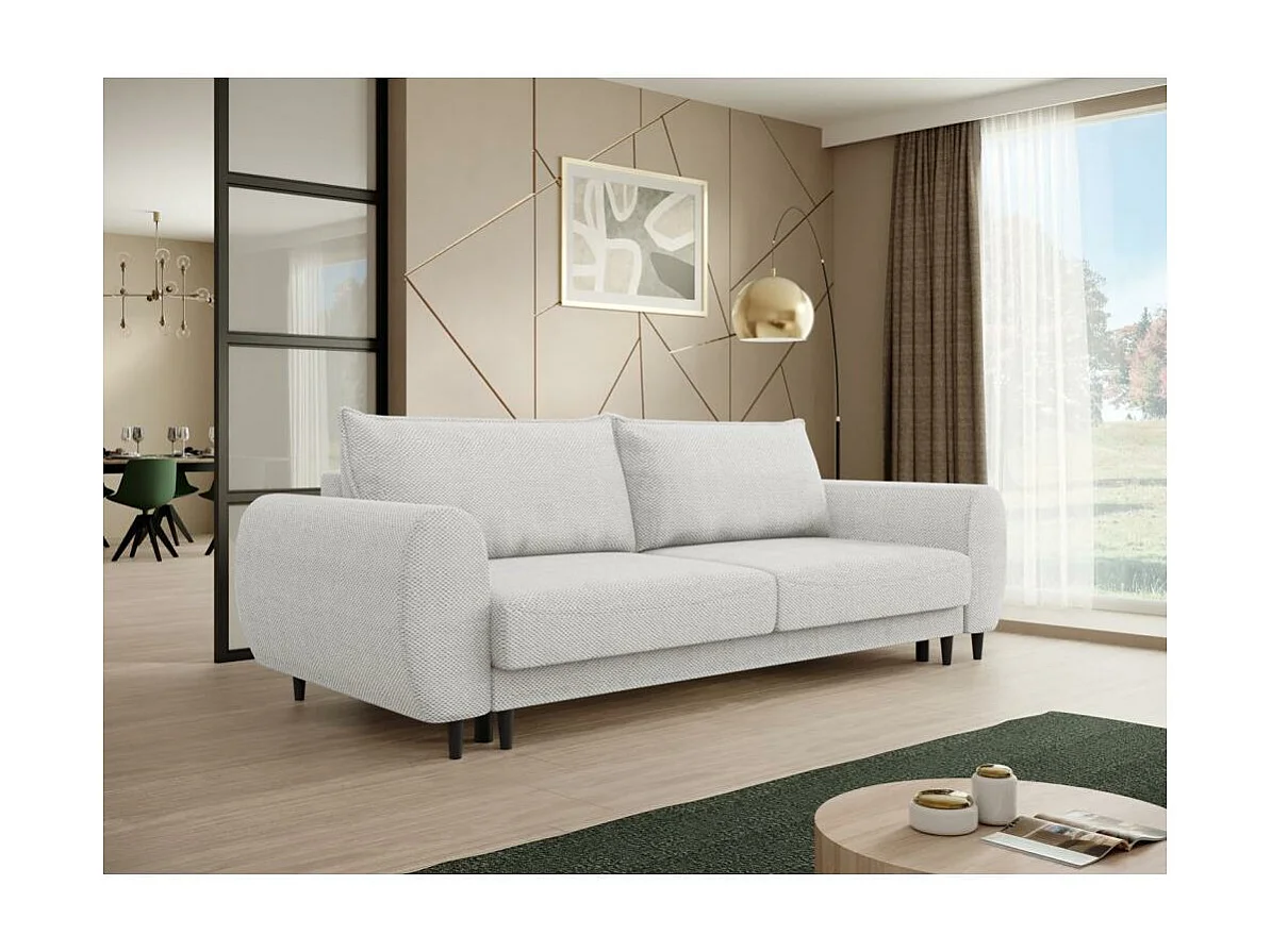 3-SITZER SCHLAFSOFA Cortez silber