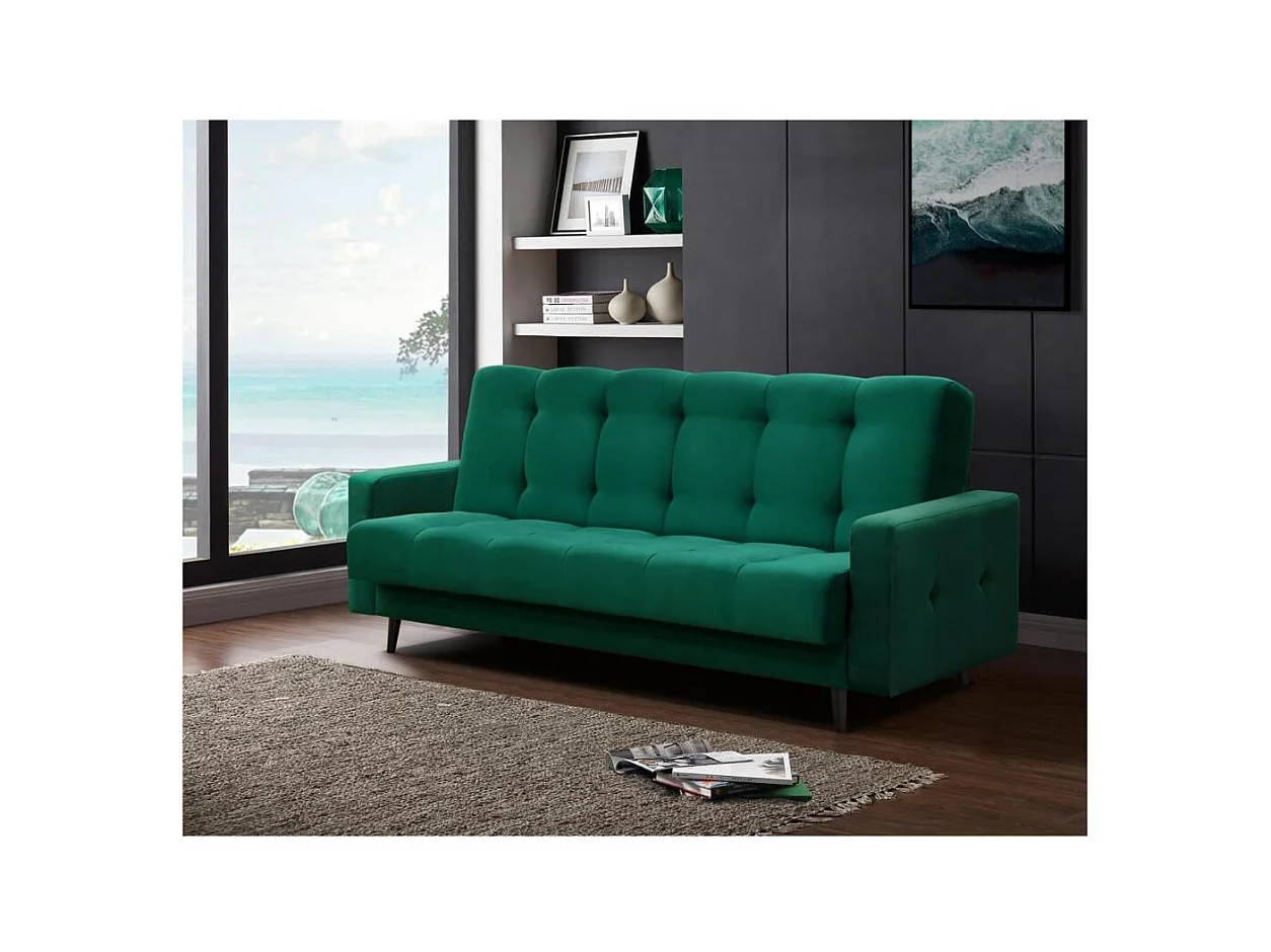 3-SITZER Schlafsofa Nancy Bis grün
