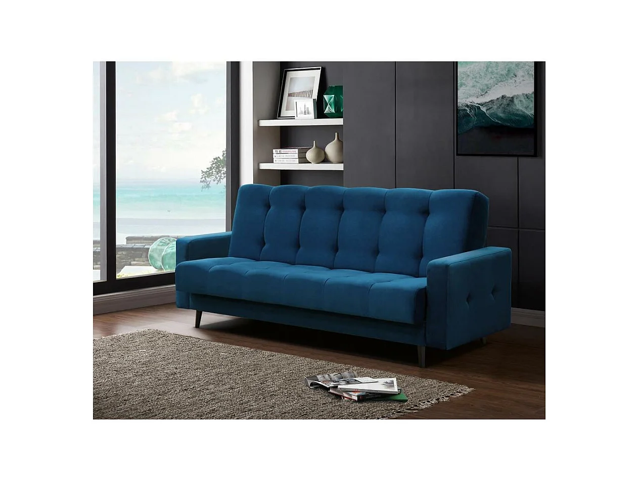 3-SITZER Schlafsofa Nancy Bis dunkelblau