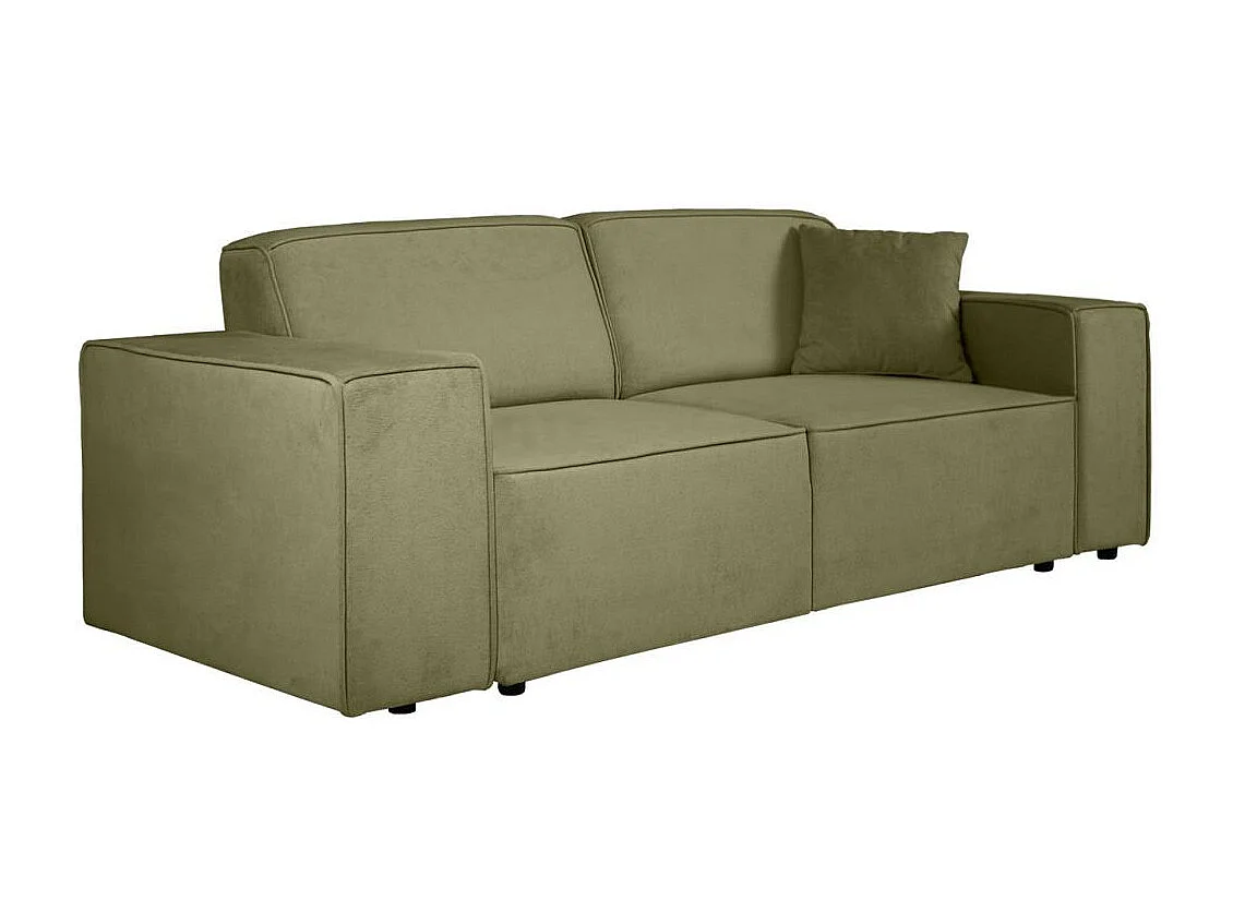 3-SITZER SOFA Pedro ohne Schlaffunktion grün