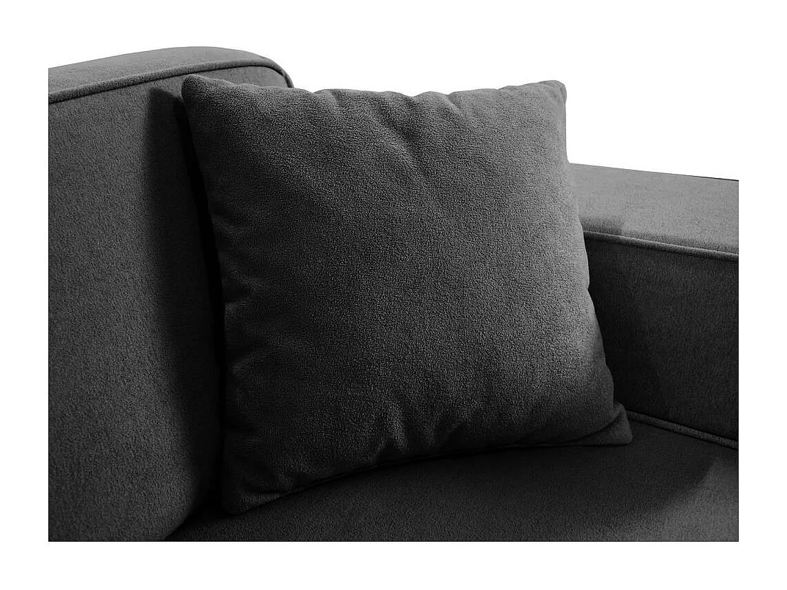 3-SITZER SOFA Pedro ohne Schlaffunktion schwarz