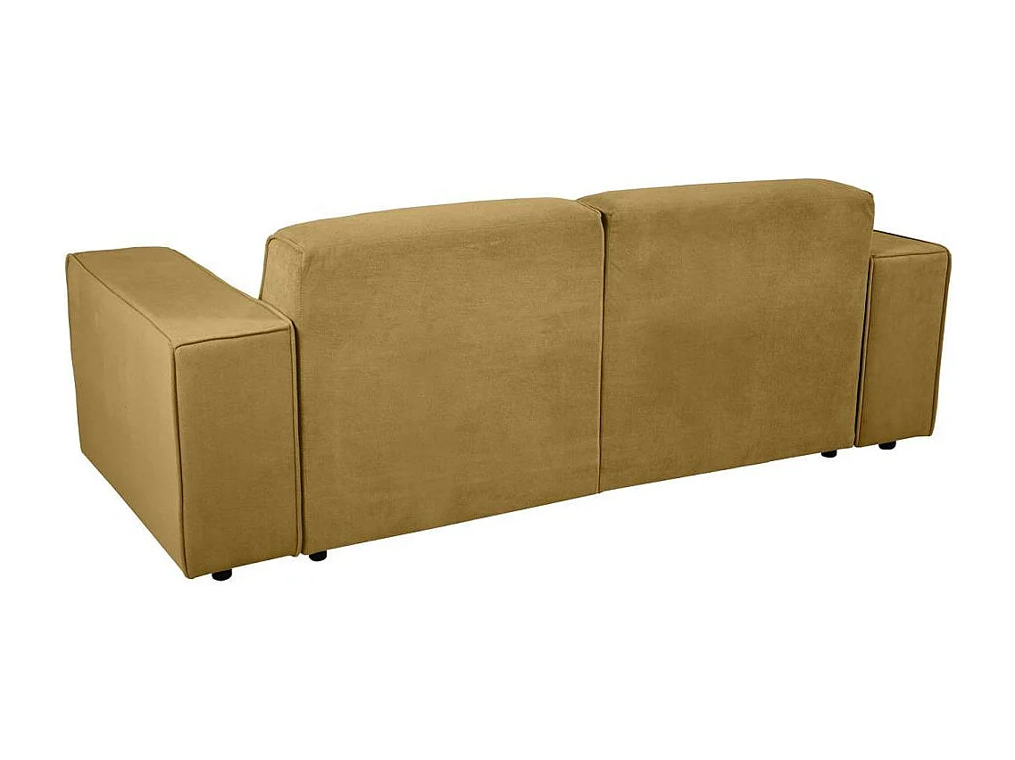 3-SITZER SOFA Pedro ohne Schlaffunktion gelb