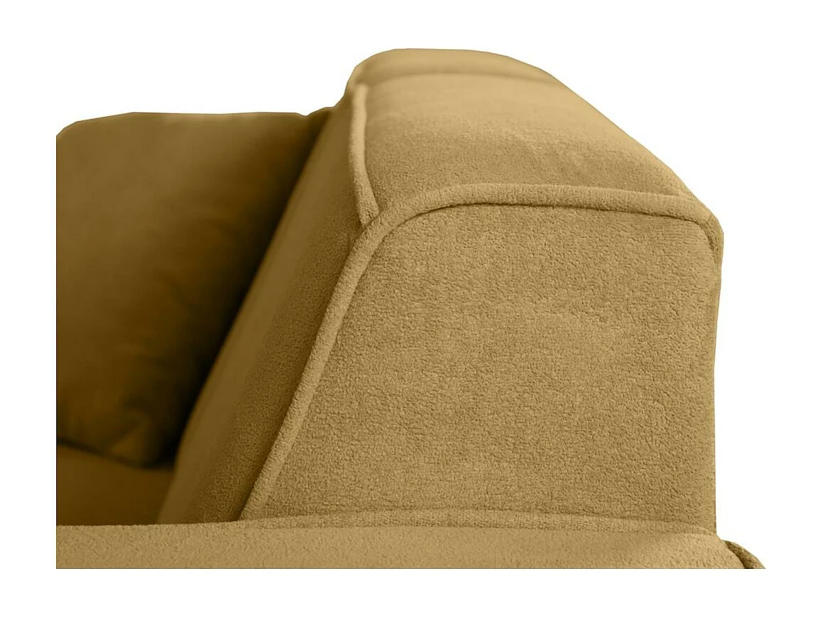 3-SITZER SOFA Pedro ohne Schlaffunktion gelb