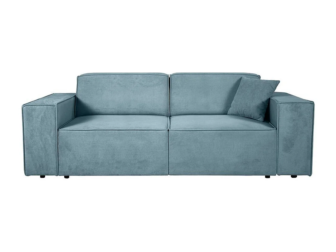 3-SITZER SOFA Pedro ohne Schlaffunktion blau