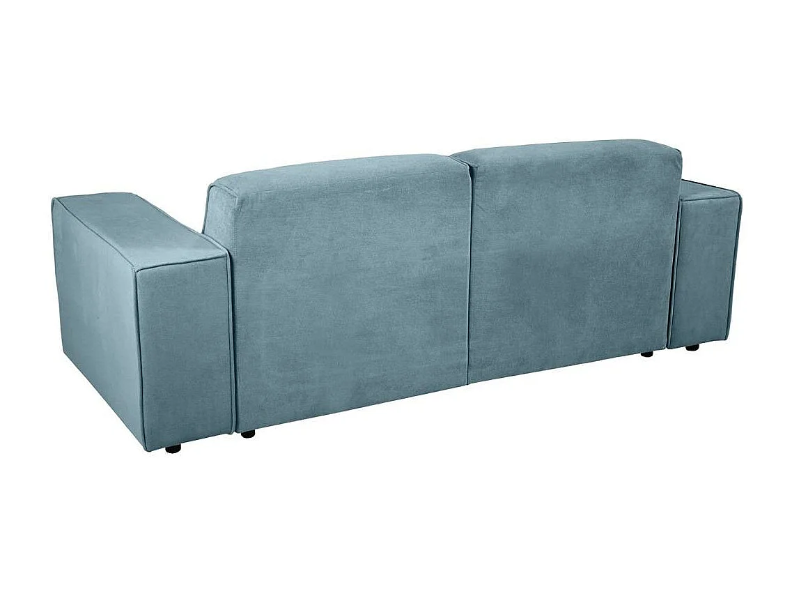 3-SITZER SOFA Pedro ohne Schlaffunktion blau