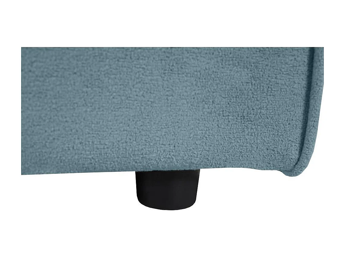 3-SITZER SOFA Pedro ohne Schlaffunktion blau