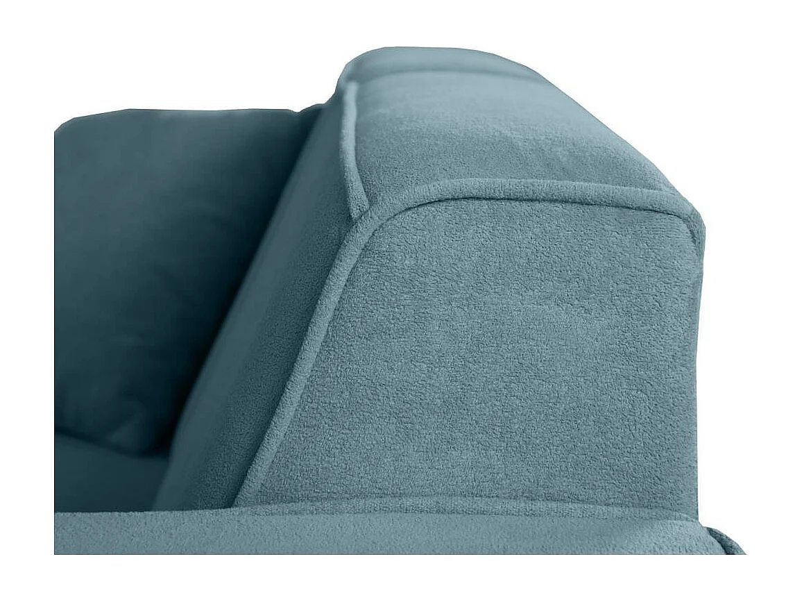 3-SITZER SOFA Pedro ohne Schlaffunktion blau