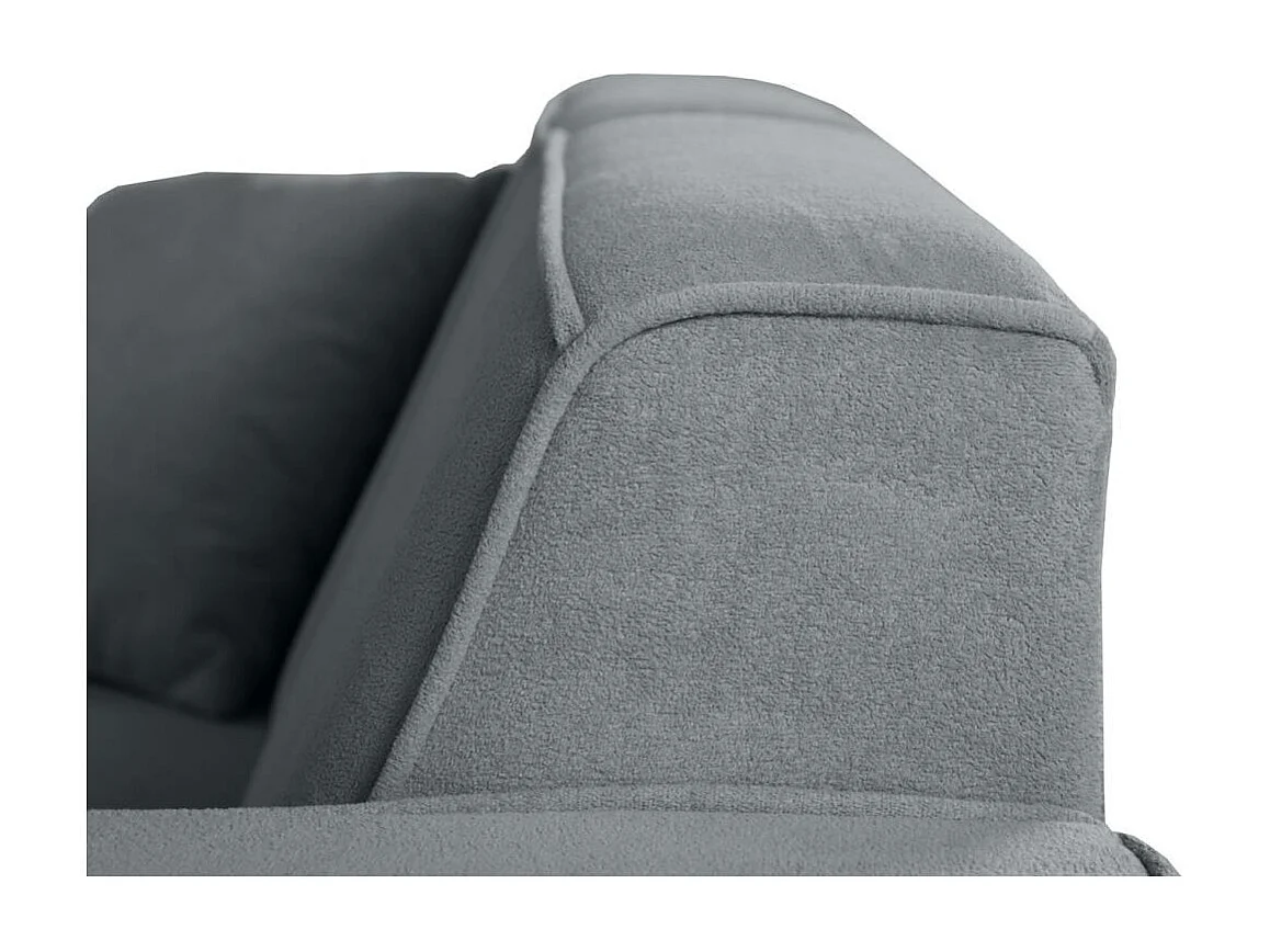 3-SITZER SOFA Pedro ohne Schlaffunktion grau