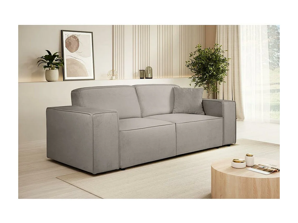 3-SITZER SOFA Pedro ohne Schlaffunktion cappuccino