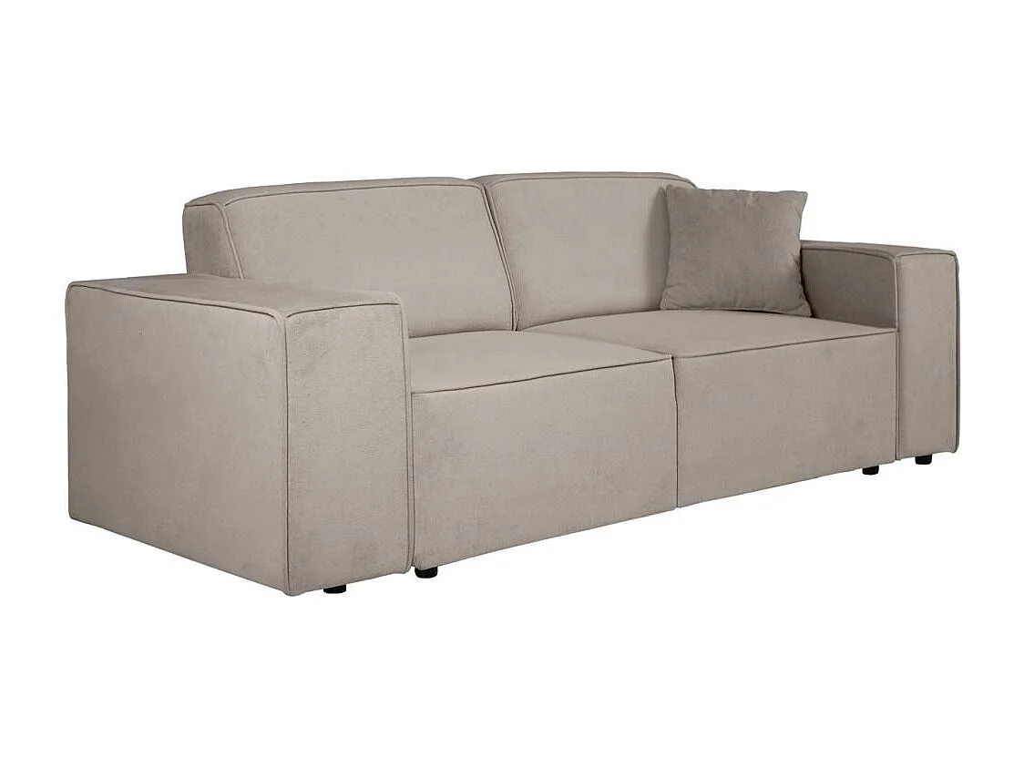 3-SITZER SOFA Pedro ohne Schlaffunktion cappuccino