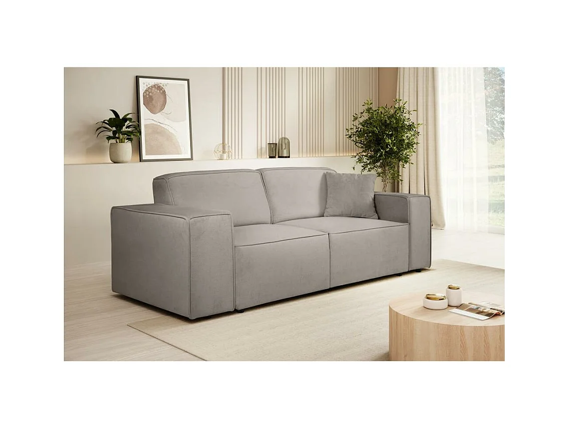 3-SITZER SOFA Pedro ohne Schlaffunktion cappuccino