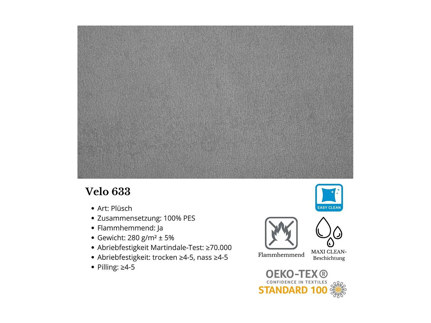 CANAPE 3 PLACES Pedro sans fonction sommeil gris clair