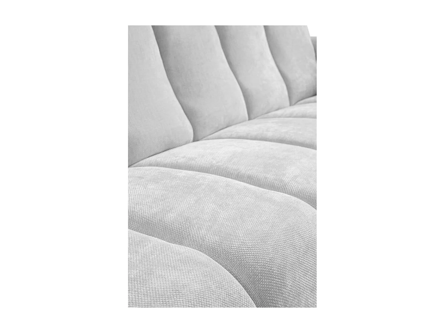 RELAXFAUTEUIL Volare met metalen poten lichtgrijs