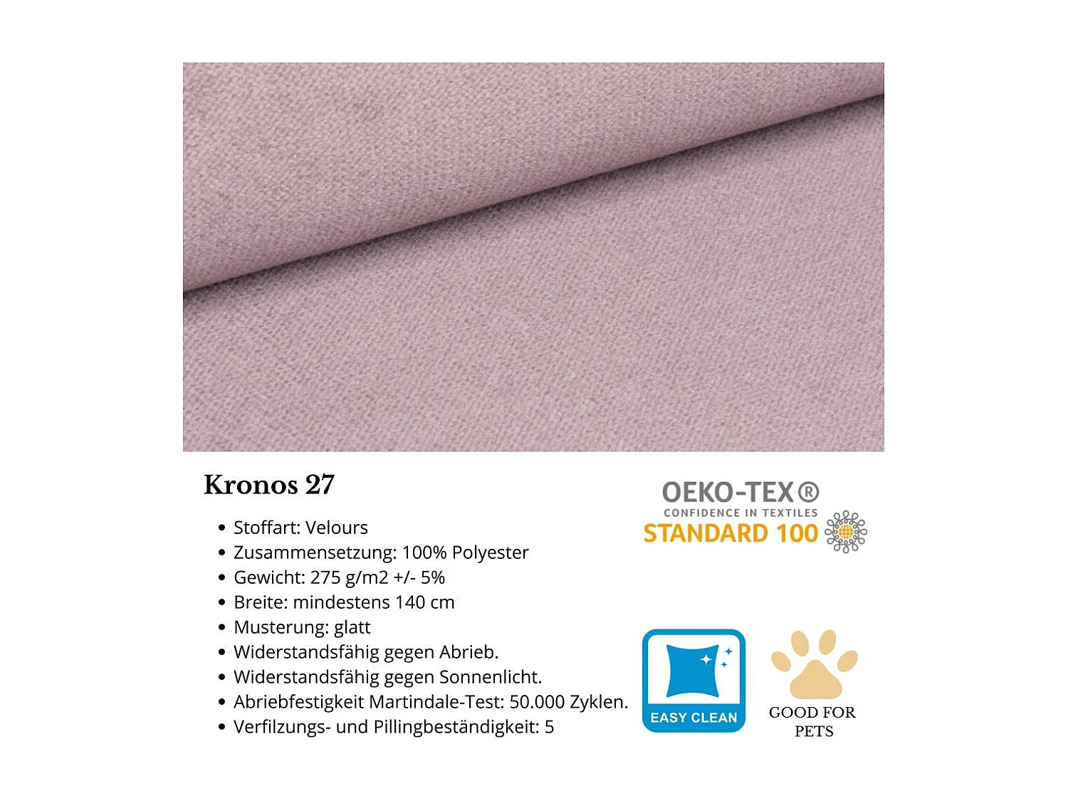 CHESTERFIELD-SESSEL Falco rosa mit Holzbeinen