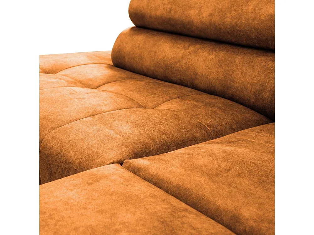 WOHNLANDSCHAFT Sorento U mit Schlaffunktion orange