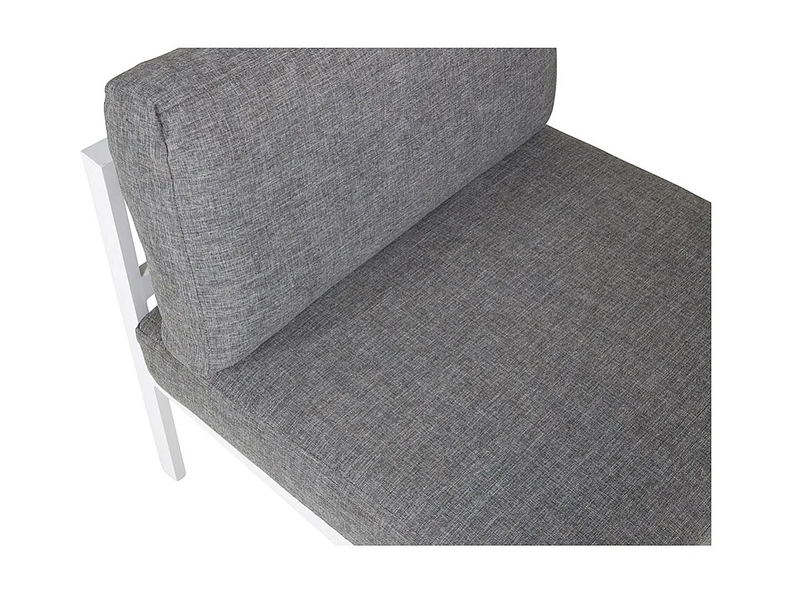 Module Canapé de Jardin "Copacabana" 74cm Blanc