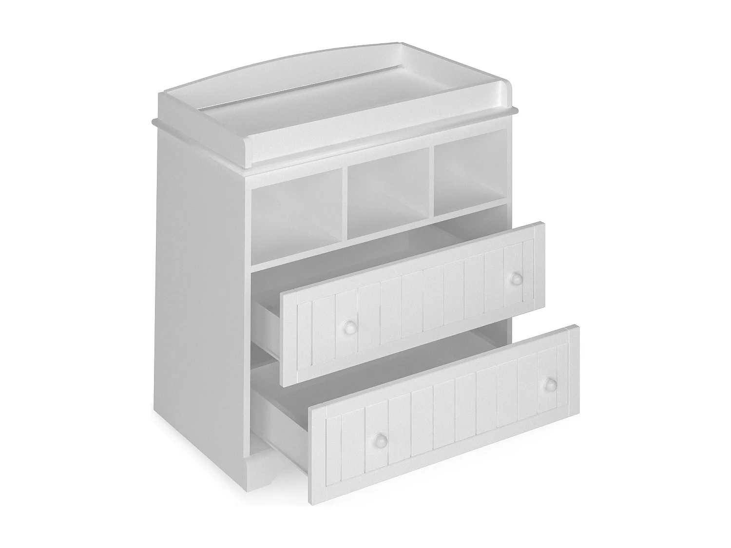 Floraya - Commode - Table à langer - Table à langer - Blanc