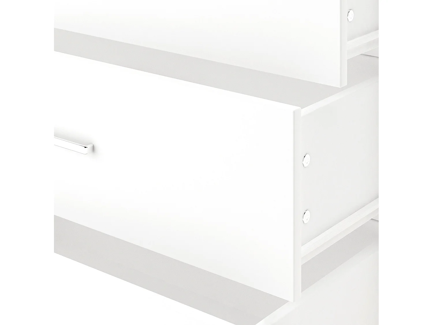 Floraya - Commode - Verschoontafel - Luiertafel - Wit/Hout