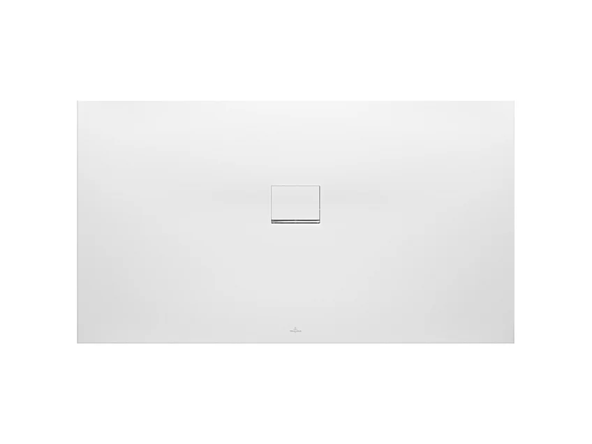 Receveur antidérapant 180 x 80 VILLEROY ET BOCH Squaro Infinity quaryl rectangle edelweiss